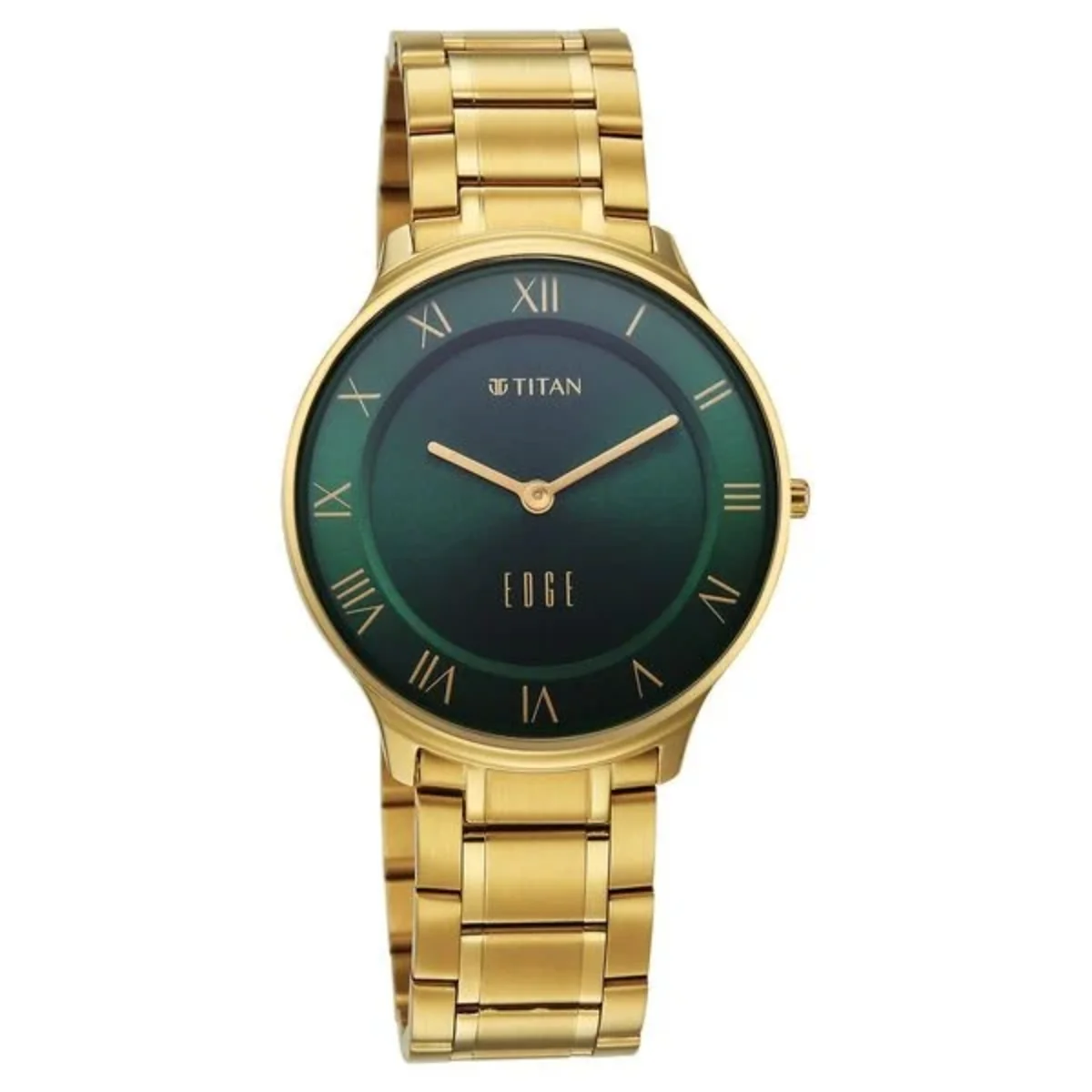 Titan Titan Edge Gleam Quartz Analog Green Dial Men's Watch 1843YM05 - Image 2