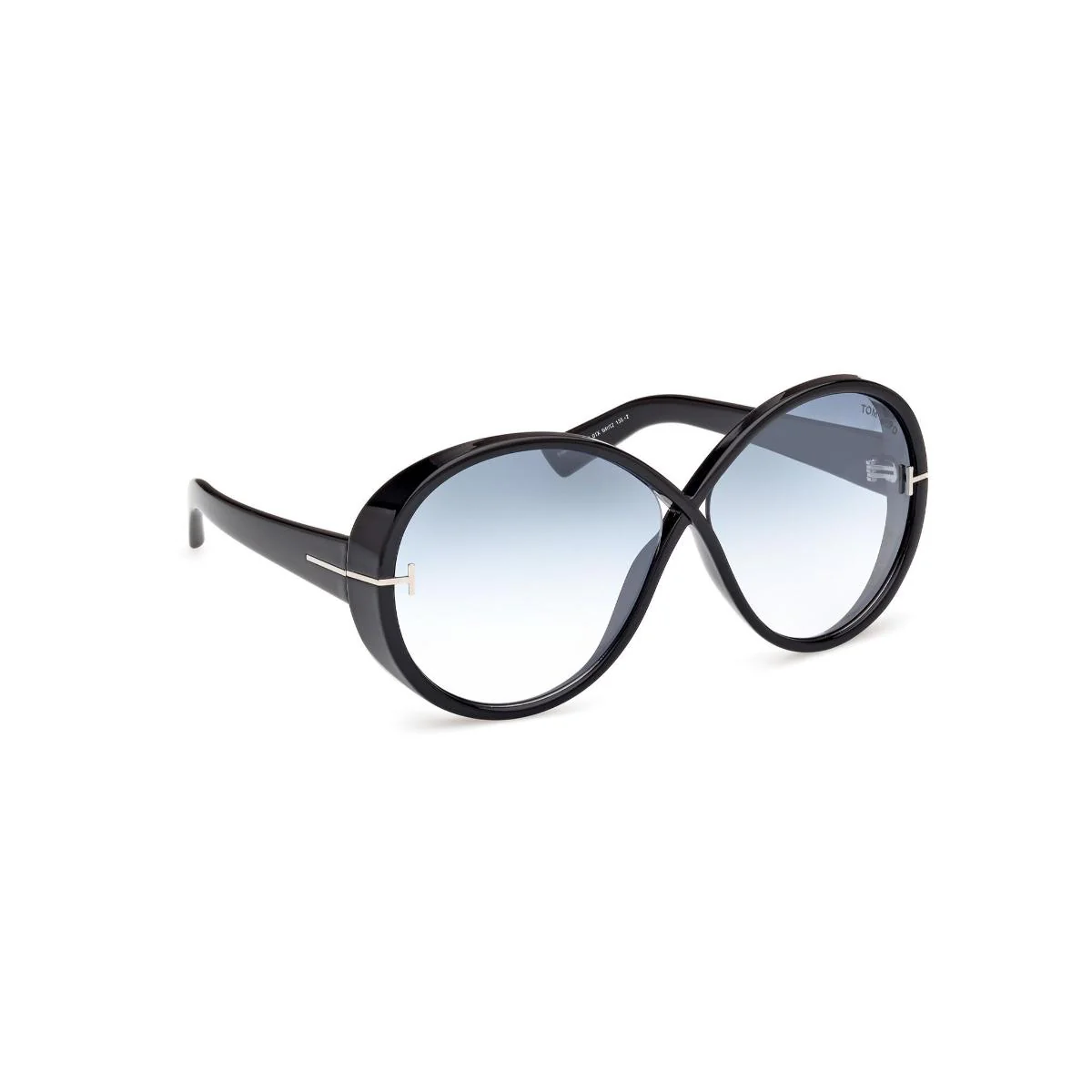 Tom Ford Blue UV Protected Oval Sunglasses for Women FT1116 - Image 6
