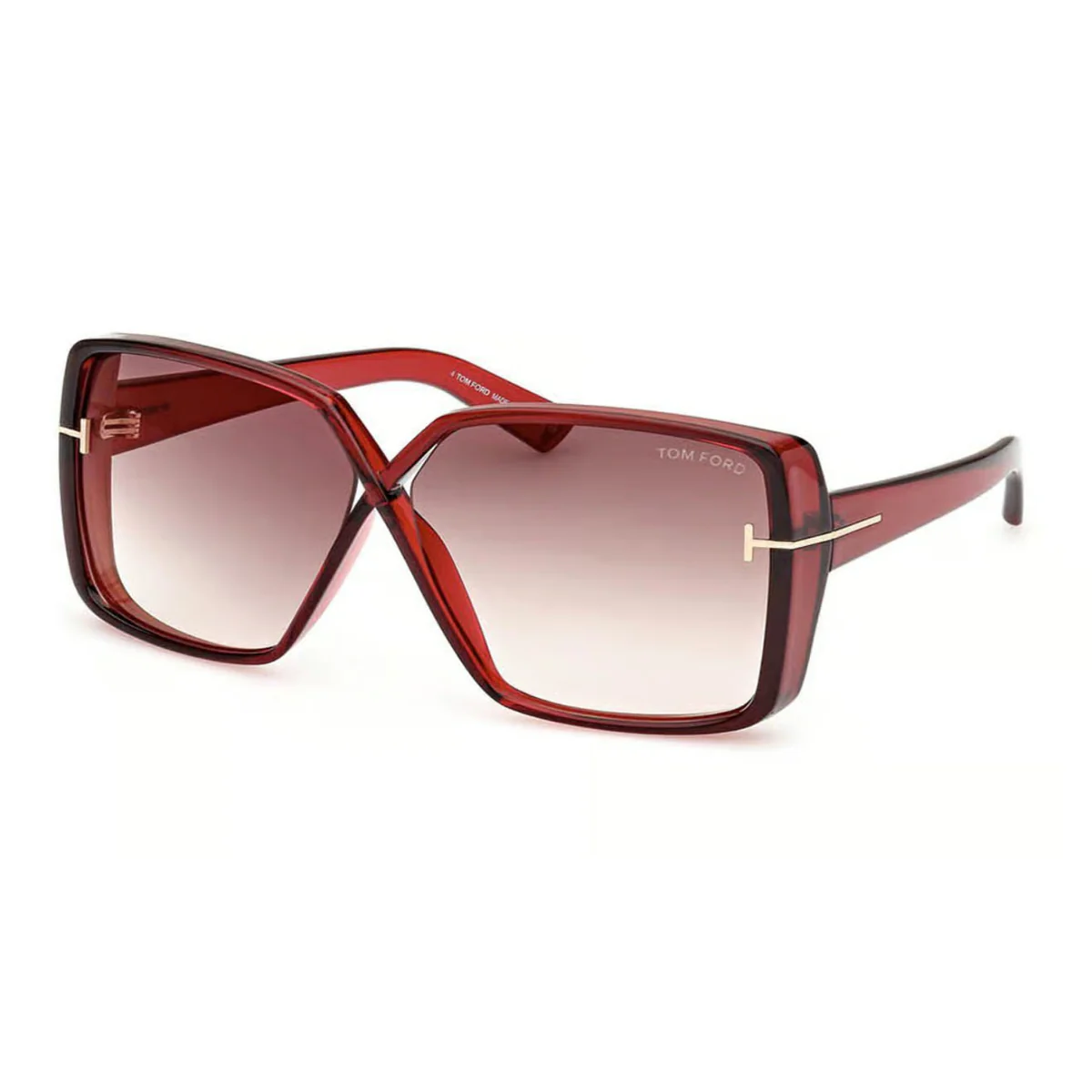 Tom Ford Brown UV Protected Square Sunglasses for Women FT1117 - Image 6