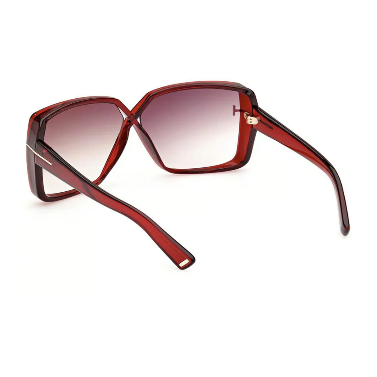 Tom Ford Brown UV Protected Square Sunglasses for Women FT1117 - Image 8