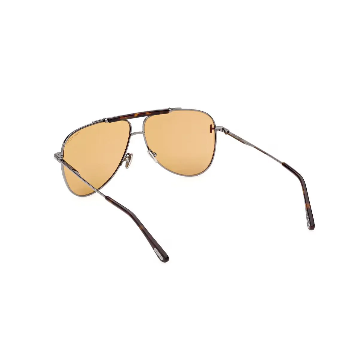 Tom Ford Eyewear Men Pilot Brown Lens Sunglasses For Men - FT1018 - Image 4