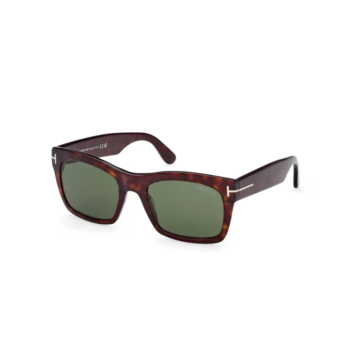 Tom Ford Green UV Protected Rectangular Sunglasses for Men FT1062 - Image 2