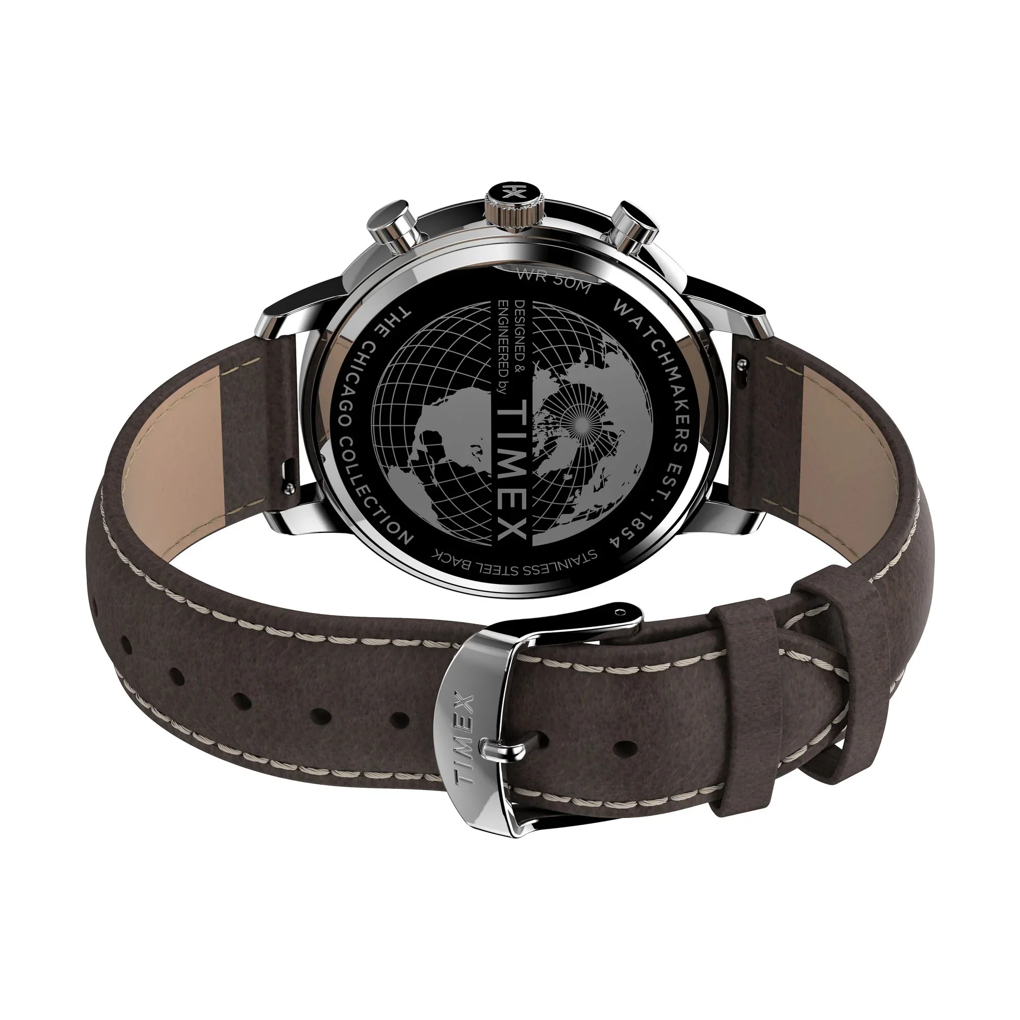 TW2U38800UJ Timex | Trend White Dial Round Case Quartz Analog (Men) - Image 5
