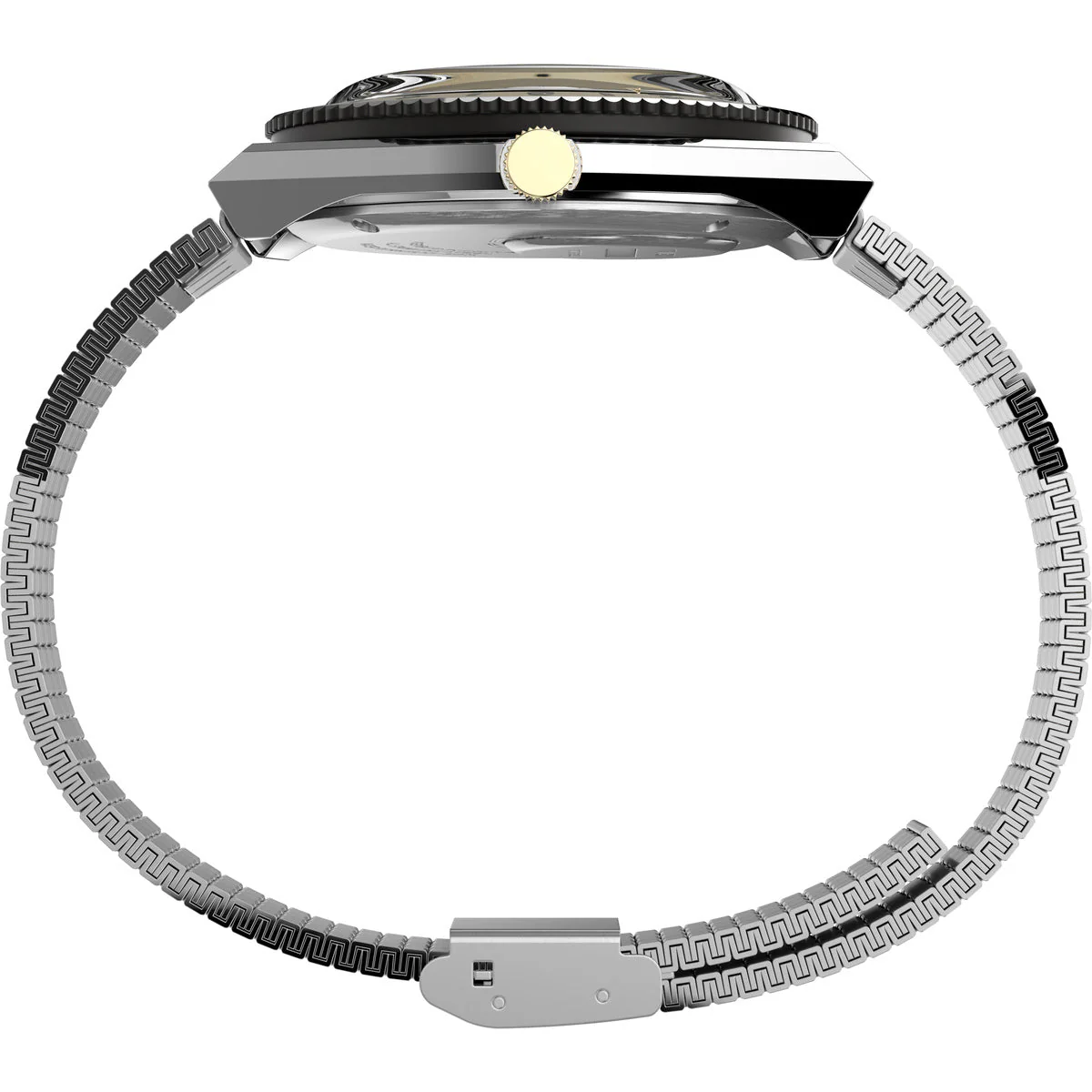 TW2V18600U9 Beige Q Timex Reissue Stainless Steel Bracelet Watch (Men) - Image 4