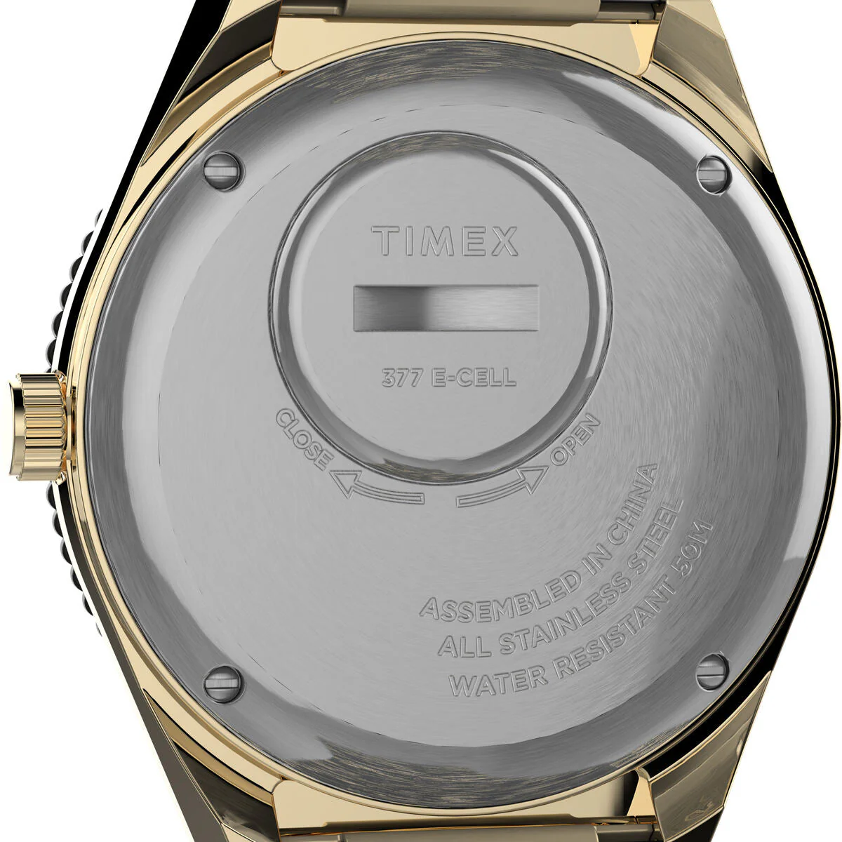 TW2V18800U9 Q Timex Reissue Stainless Steel Bracelet Watch (Men) - Image 3
