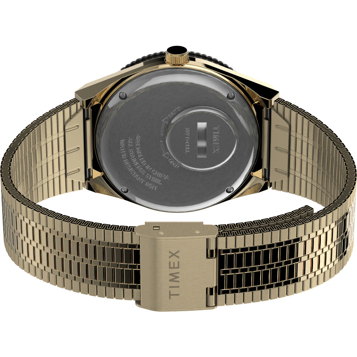 TW2V18800U9 Q Timex Reissue Stainless Steel Bracelet Watch (Men) - Image 4