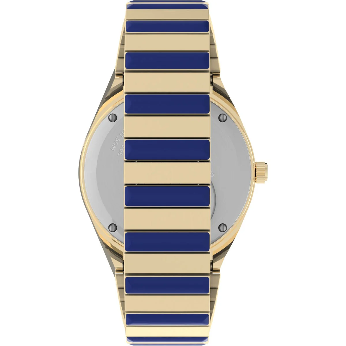TW2V38500UJ Blue Q Timex Malibu Stainless Steel Expansion Band Watch (Women) - Image 2