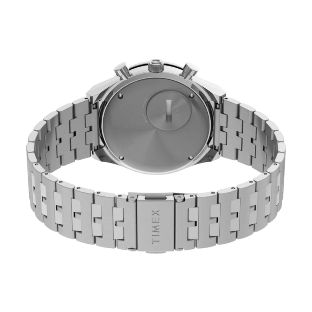 Q Timex Chronograph Stainless Steel Bracelet Men's Watch - TW2V42600UJ - Image 4
