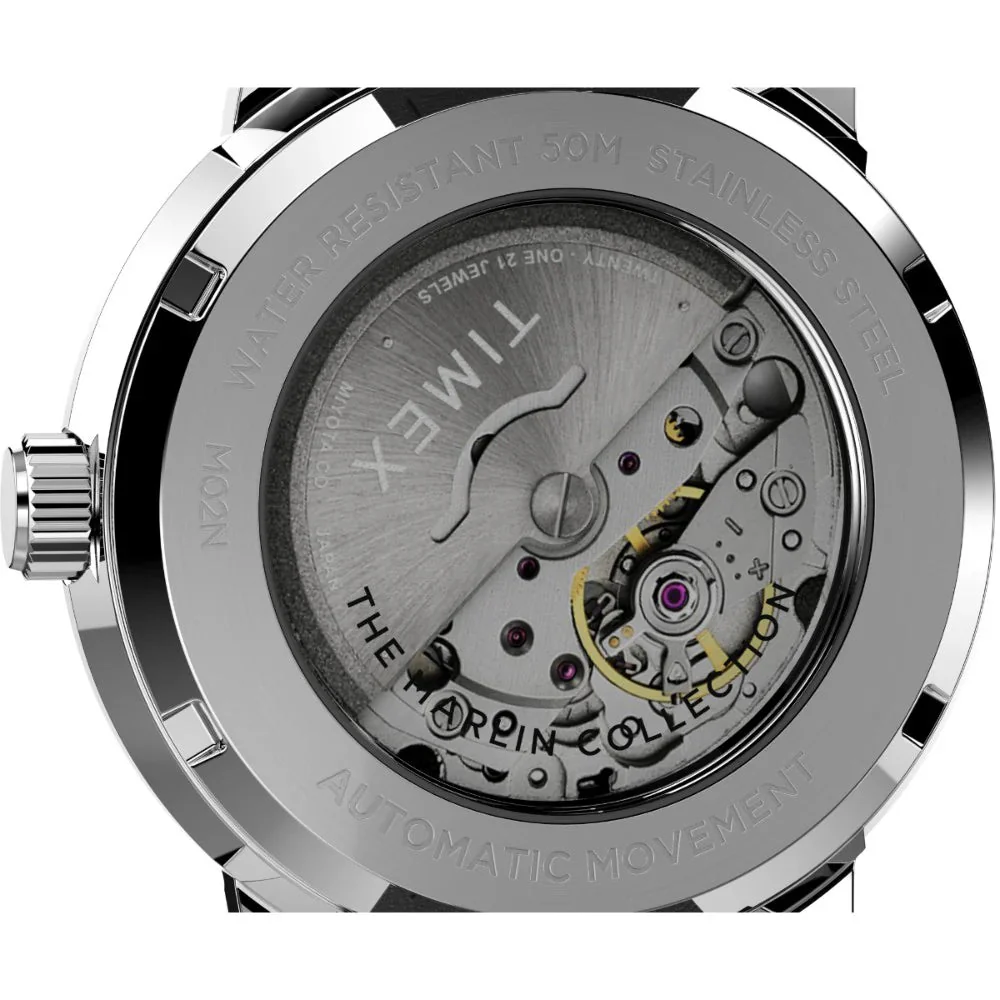 TW2V44600U9 Timex | Green Analog Round Stainless Steel Dial - Image 2