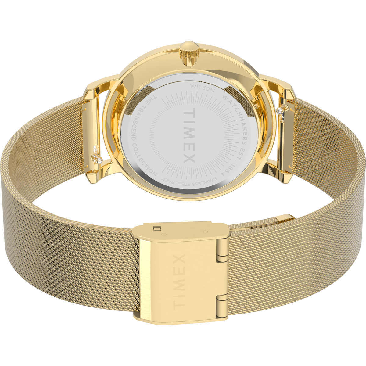 TW2V52300UJ Timex | Transcend Stainless Steel Bracelet Watch (Women) - Image 3