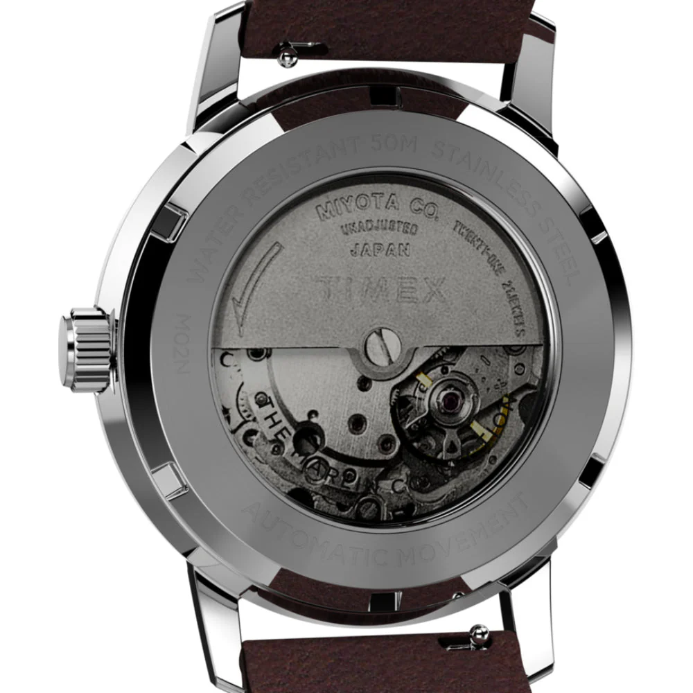 TW2W33800U9 Marlin Automatic Analog Leather Strap Watch - Image 2