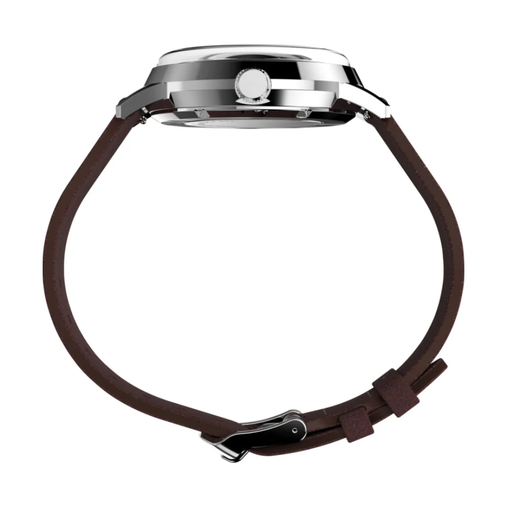TW2W33800U9 Marlin Automatic Analog Leather Strap Watch - Image 3