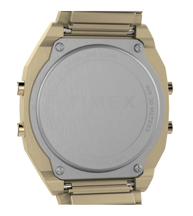 TW2W40800UJ Timex T80 Indiglo Stainless Steel Strap Watch (Women) - Image 3