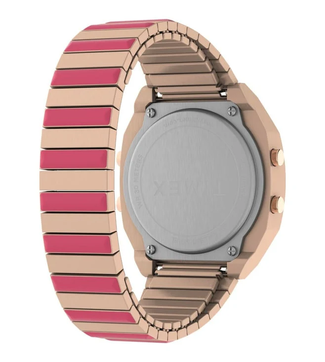 TW2W41600UJ Timex | T80 Indiglo Stainless Steel Strap Watch (Women) - Image 4