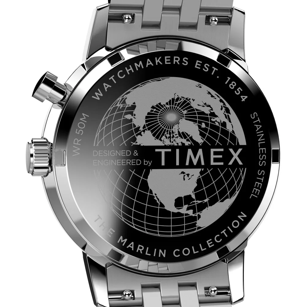 Marlin Moon Phase  Stainless Steel Bracelet Watch - TW2W51300UJ - Image 2