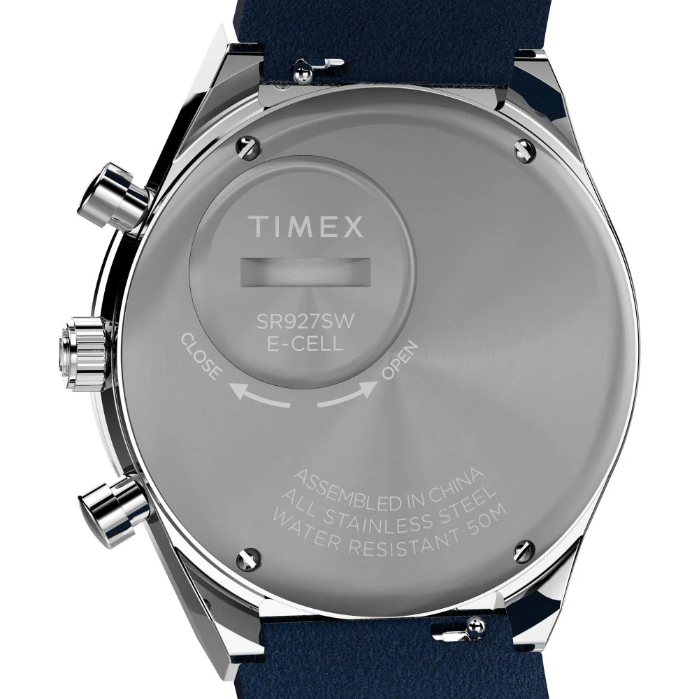 TW2W51700UJ Q Chronograph Leather Strap Watch (MEN) - Image 2