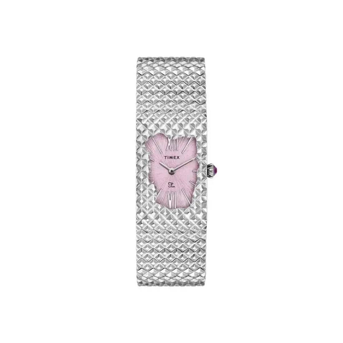 TWEL77700 Timex | Fria with Pink Shimmery Dial St Steel Watch (Women)