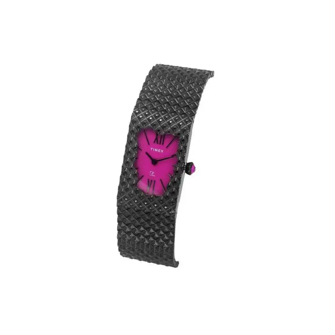 TWEL77707 Timex | Fria with Magenta Via Dial St Steel Watch (Women) - Image 2