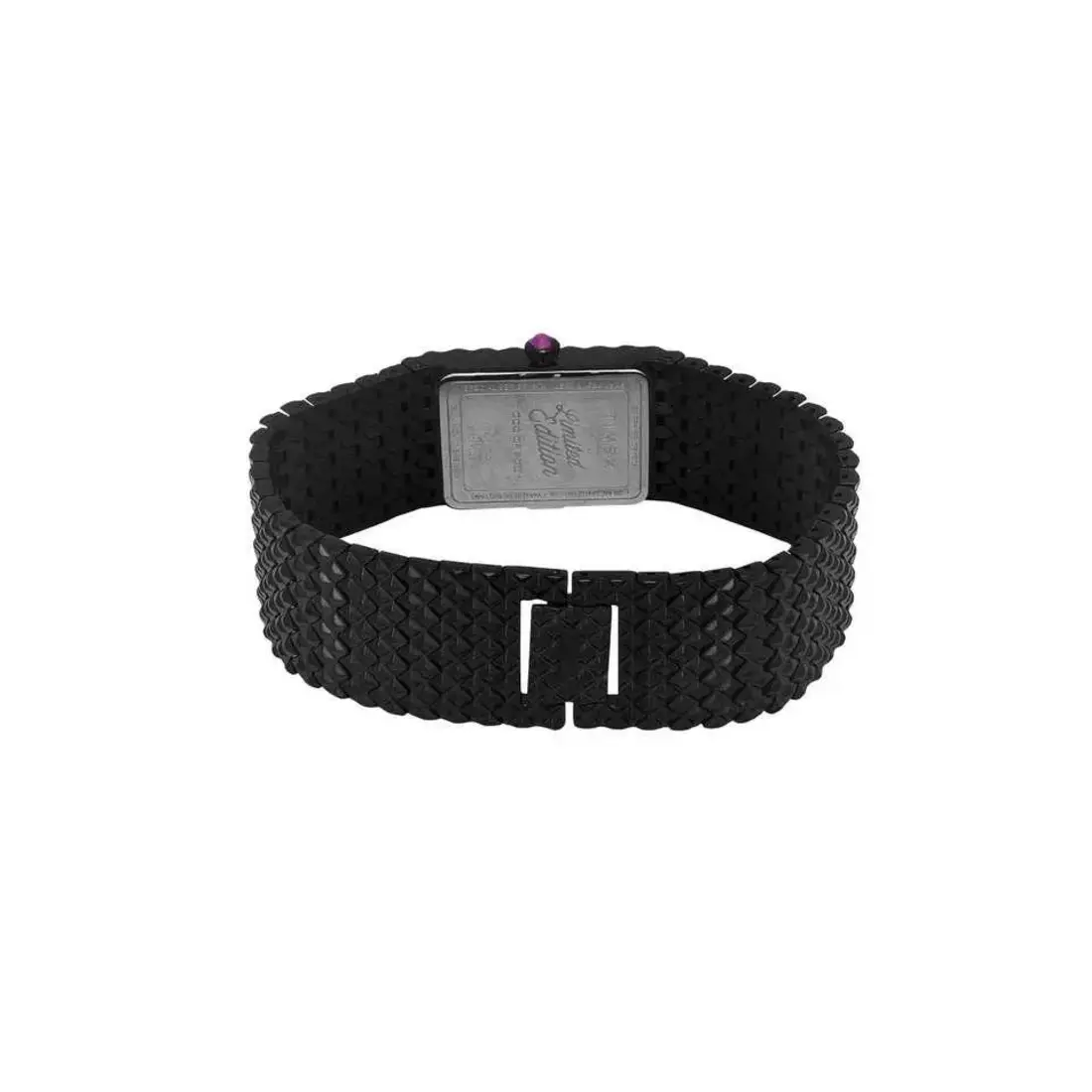 TWEL77707 Timex | Fria with Magenta Via Dial St Steel Watch (Women) - Image 4
