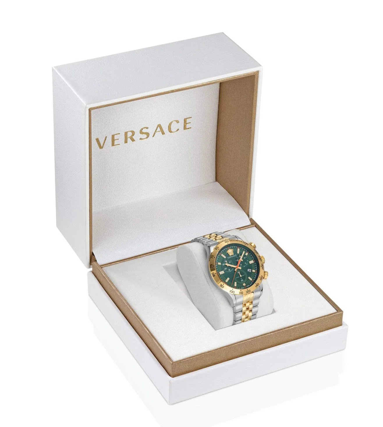 VE2U00522 VERSACE |  Hellenyium Chrono Chronograph Watch (Men) - Image 4