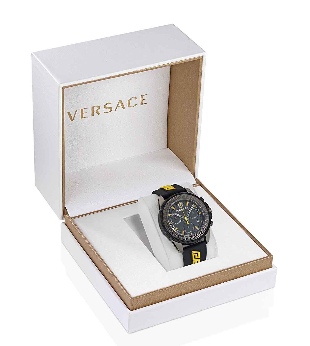 VE3J00322 | VERSACE Greca Action Chronograph Watch for Men - Image 4