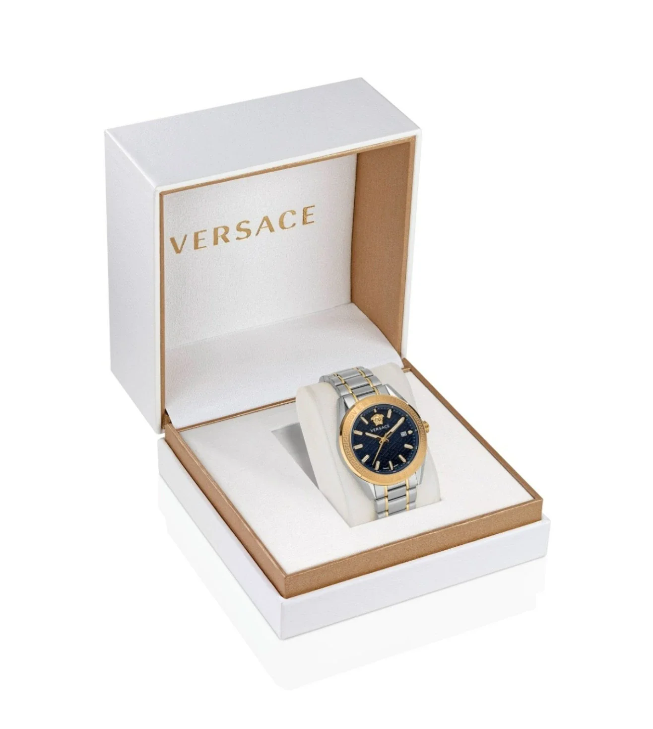 VERSACE Men Round Blue Watches - VE6A00523 - Image 5