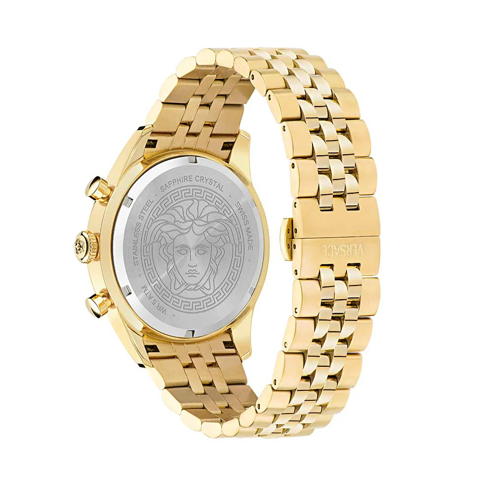 Versace Chrono Master Black Dial Watch For Men - VE8R00624 - Image 2