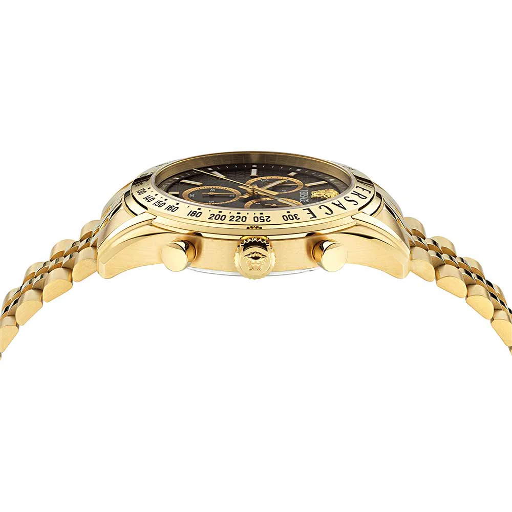 Versace Chrono Master Black Dial Watch For Men - VE8R00624 - Image 3
