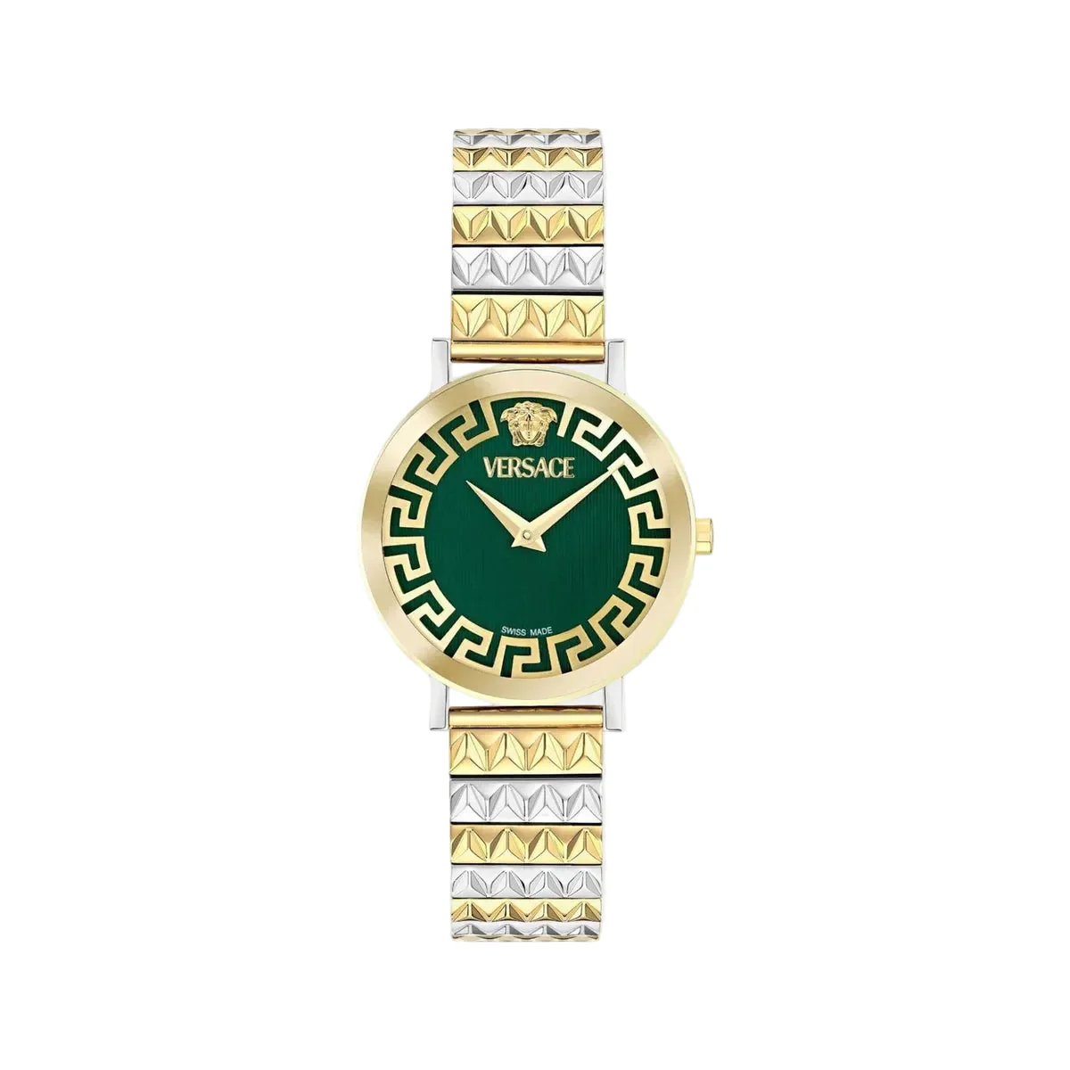 Versace Daedalus Quartz Green Dial Analog Women's Watch VE9A00424