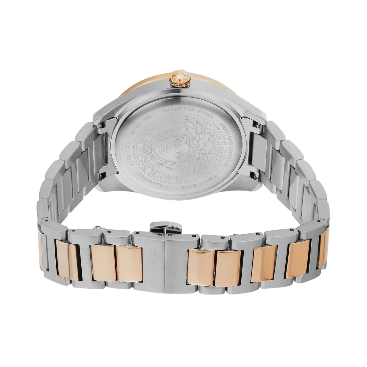 Versace Greca Dome Blue Dial Analog Men's Watch VE2T00724 - Image 4