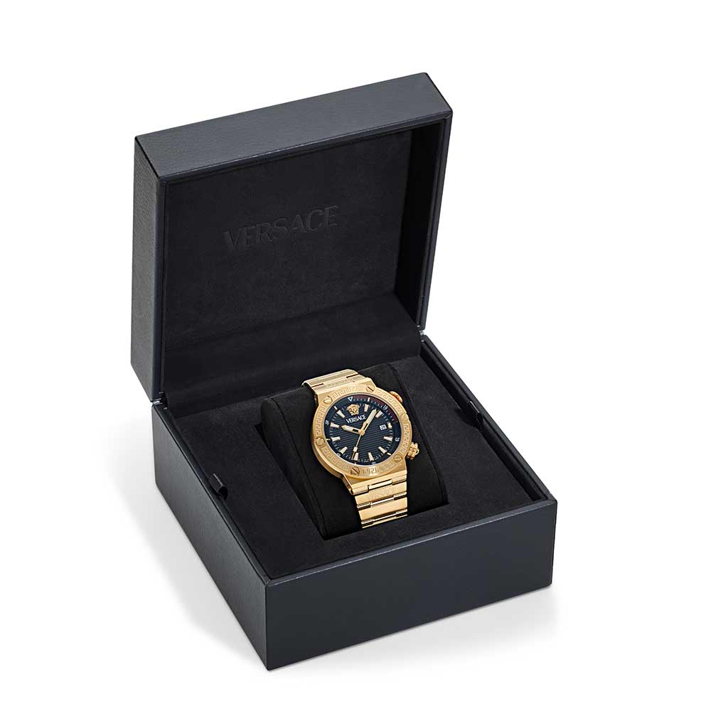 Versace Greca Logo Diver Round Dial Men Watch - VE8G00624 - Image 4