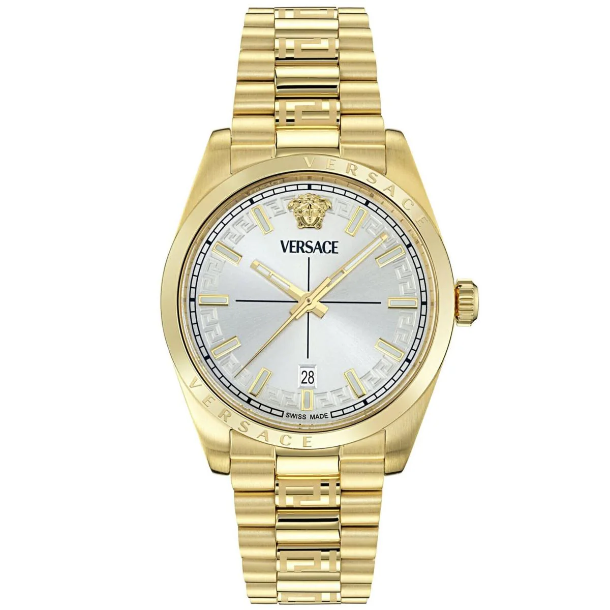 Versace Millenium G White Dial Analog Men's Watch VE0G00625