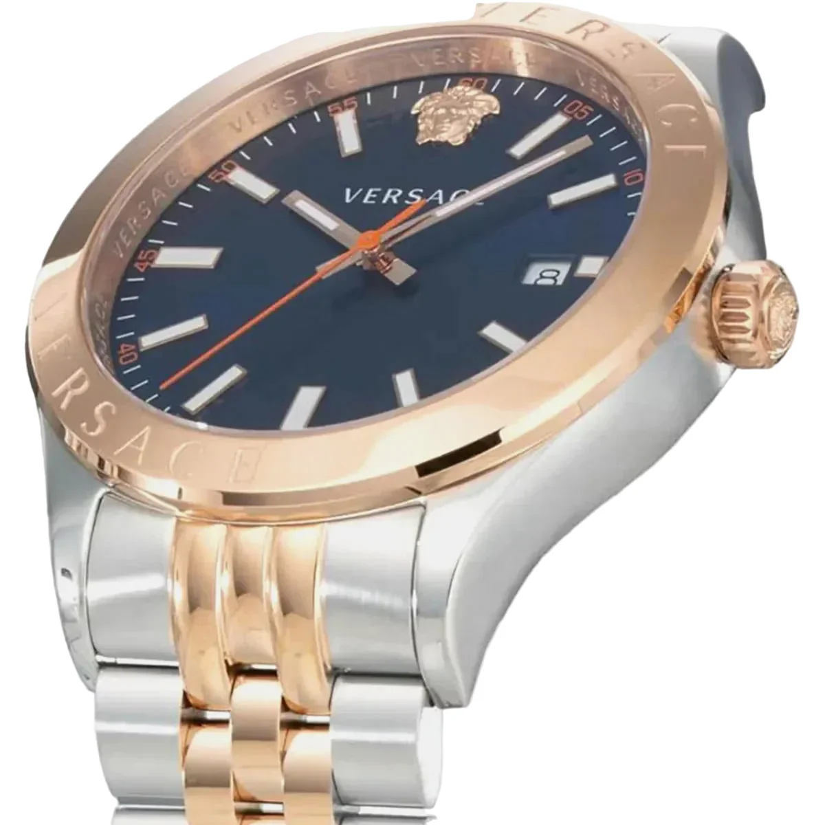 Versace Quartz Hellenyium Blue Dial Analog Men's Watch VEVK01424 - Image 2