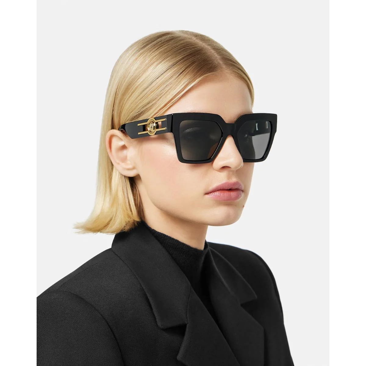 Versace UV Protected Grey Lens Butterfly Women's Sunglasses VE4458GB1/8754 - Image 6
