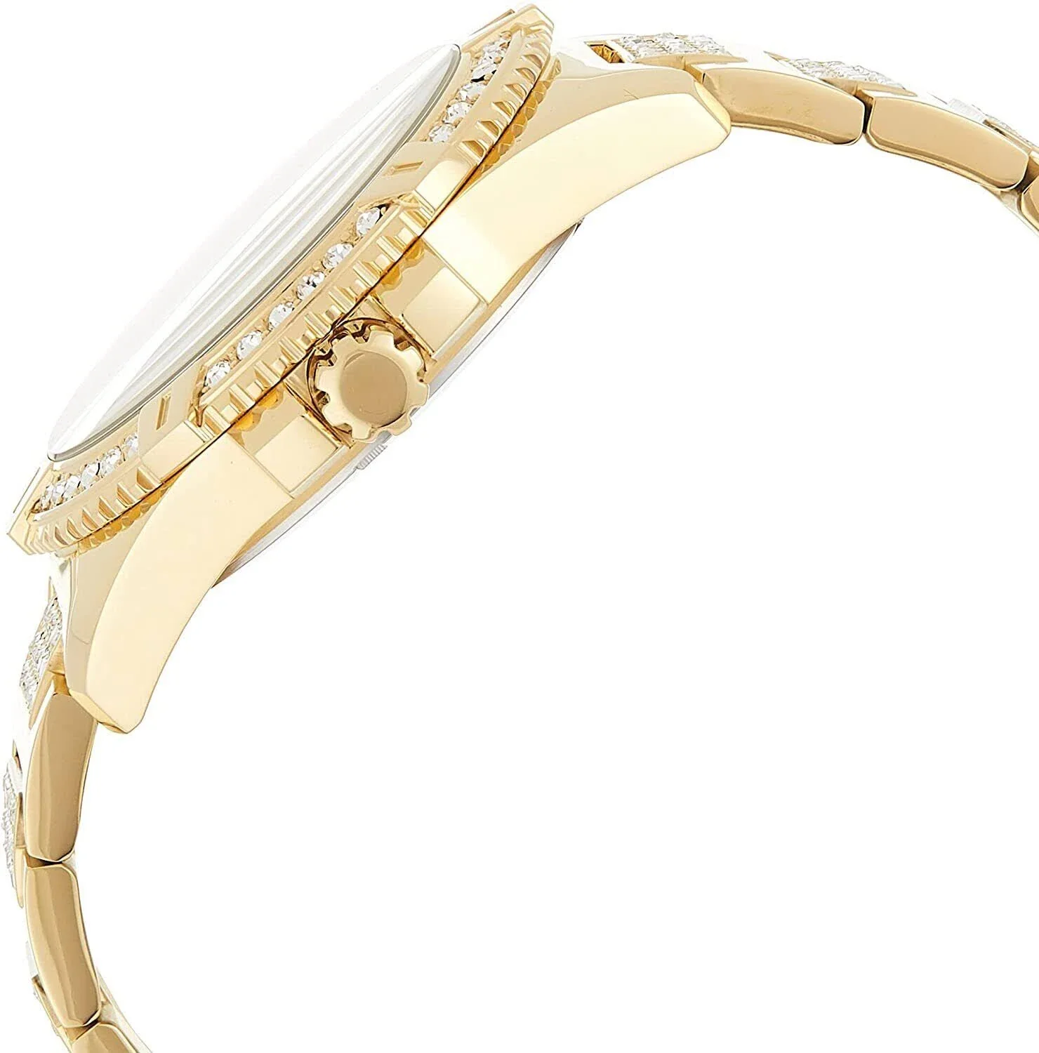 W0799G2 | GUESS Analog Champagne Dial Men's Watch - Image 5