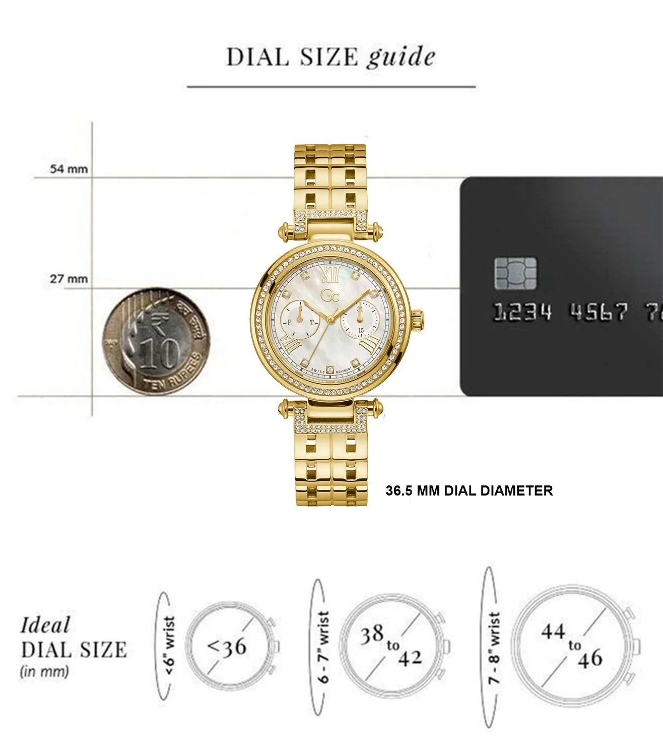 Y78002L1MF | GC Primechic Multifunction Watch for Women - Image 6